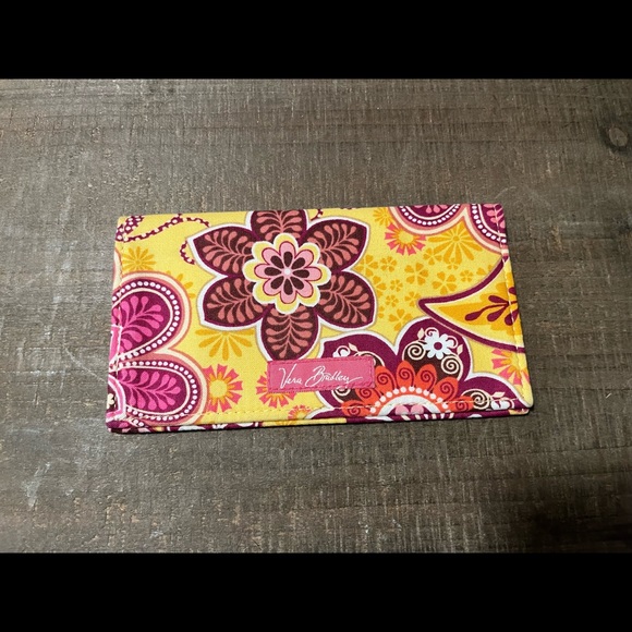 Vera Bradley Handbags - Vera Bradley bali gold checkbook cover